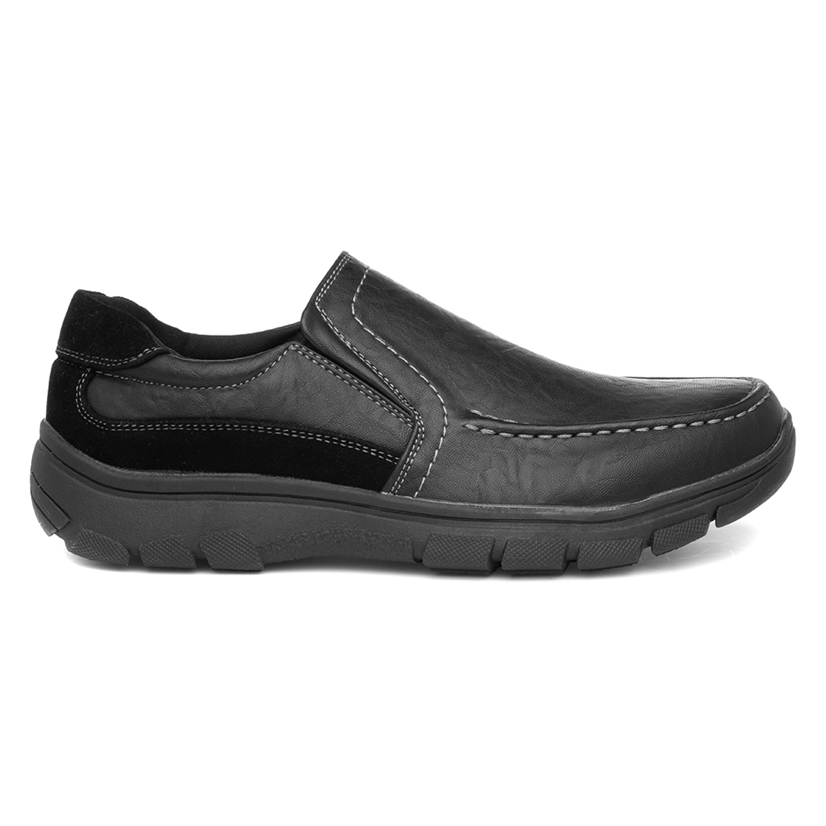 Cushion Walk Mens Black Slip-On Shoe