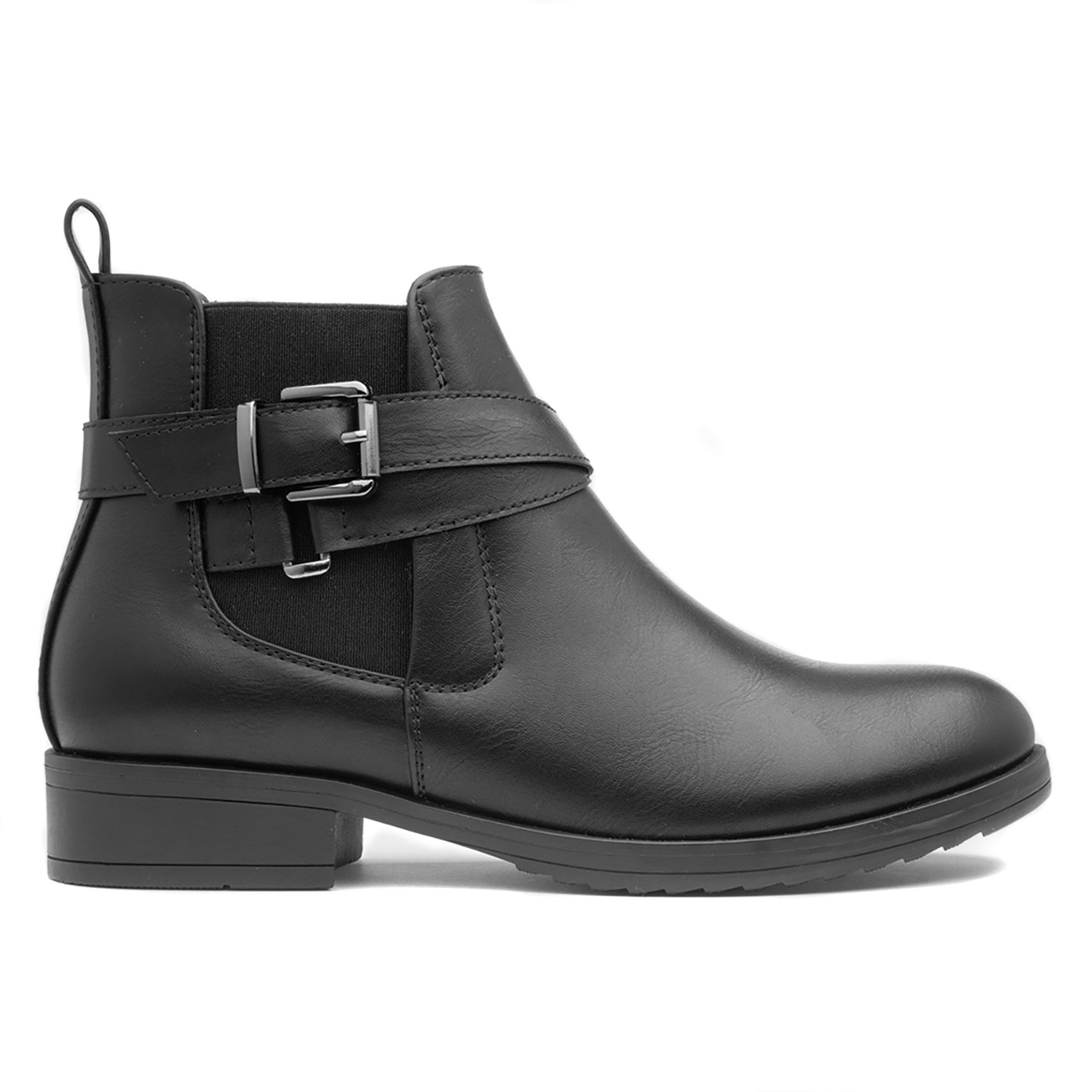 Lilley Mabel Womens Black Zip-up Boot