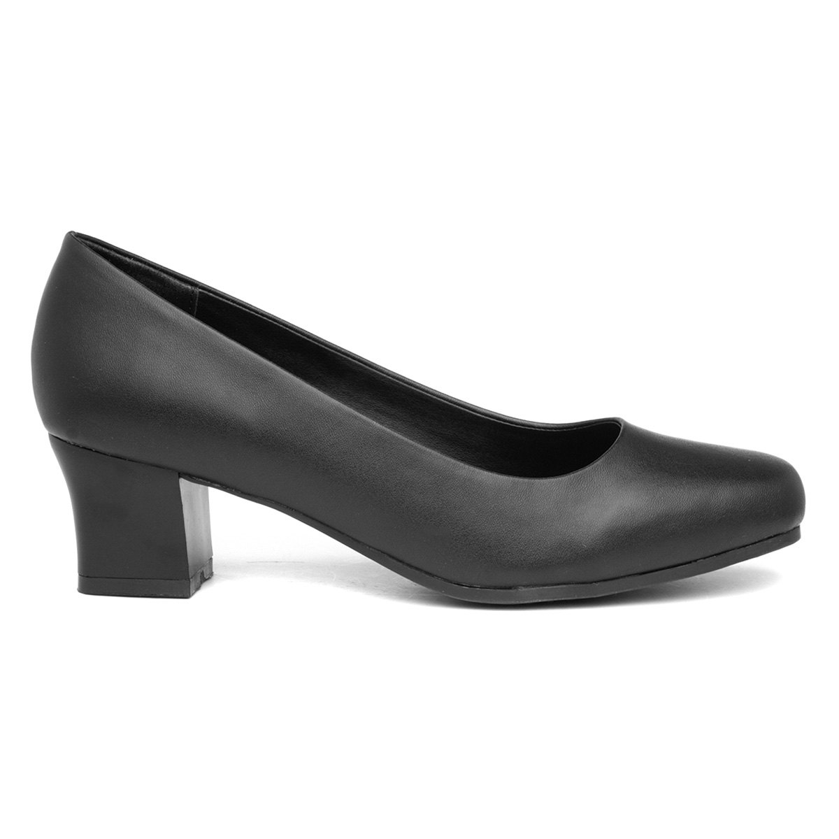 Lilley Venus Womens Black Court Shoe