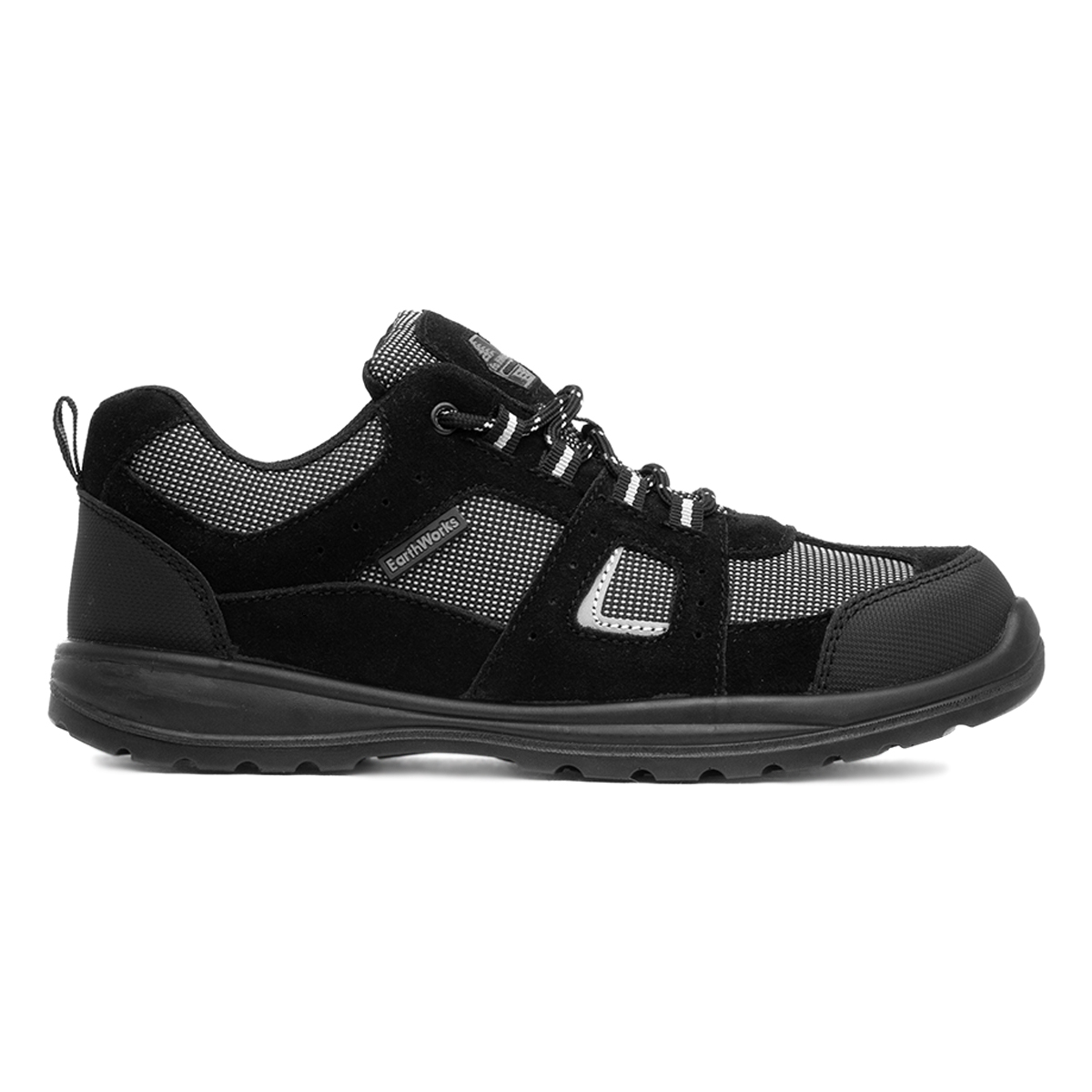 EarthWorks Trowel Mens Black Safety Shoe