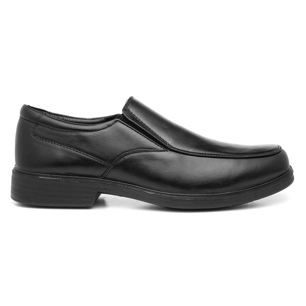 Hobos Brady Mens Black Slip On Formal Shoe