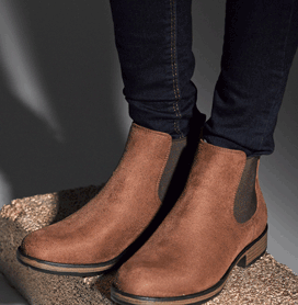 Women’s Chelsea Boots: Black, Brown, Tan, Leather & Suede