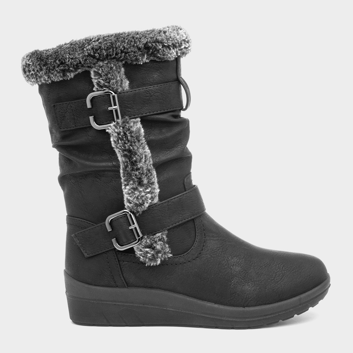 Softlites Jo Womens Black Boot